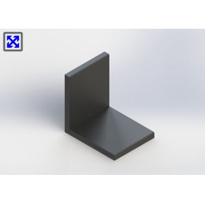 China Customized Black Anodized Aluminum Angle , Aluminium Angle Profiles Highly Durable wholesale
