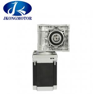 China Worm Gear Reduction Stepper Motor Nema 34 1.8 Step Angle For Packing Machine wholesale