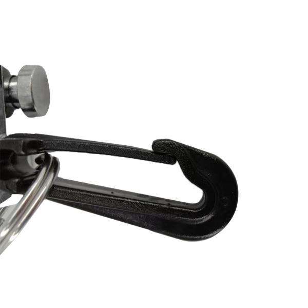 Adjustable Scuba Diving Accessories , Silver Stainless Steel Air Nozzle with clip