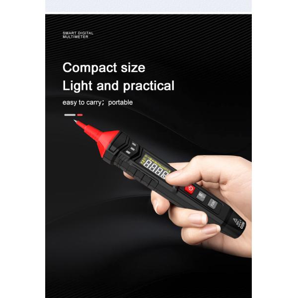 HT121 Pen Type Digital Multimeters Smart Handheld Multi-meter True RMS LCD 4000 Counts Universal Meter Voltmeter DC/AC
