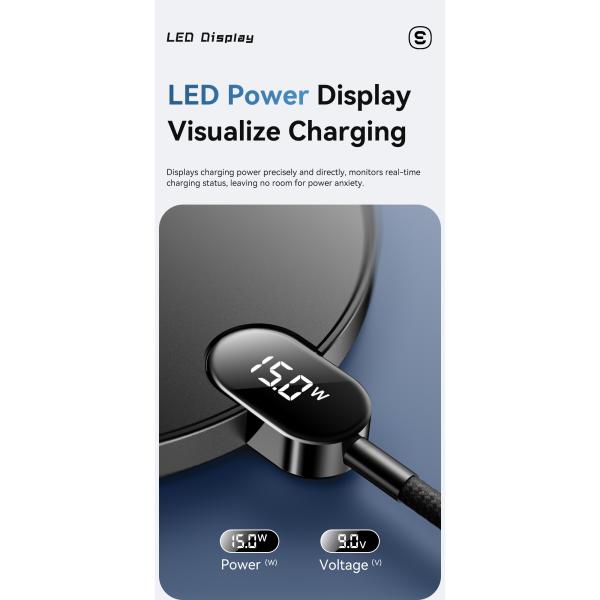 ESSAGER ES-WC15 Series 15W Charger for Android Magnetic Wireless Charger