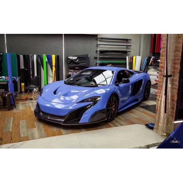 Car Front Bumper Carbon Parts for Mclaren Mp4 12C 625c 650S Upgrade to 675LT Style Body Kit