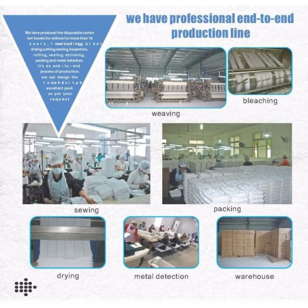 Pre Moistened Cotton Wet Towel