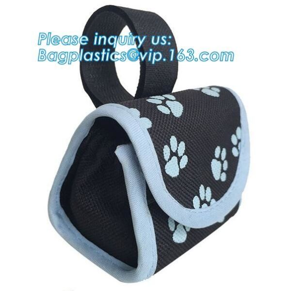 Pet product house shape dog waste bags with dispenser and leash clip, Pet Waste Bag Removal Disposal Heavy Duty Earth Fr