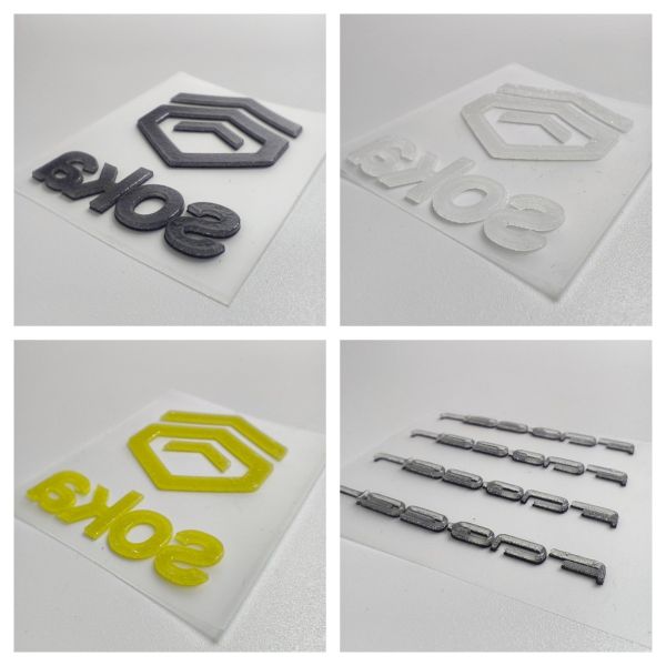 3D Rubber Heat Transfer Logo Customized Heat Transfer Stickers For T Shirts