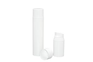 China 50ml 150ml Airless Pump Bottles Pp Skincare Cosmetic Packaging Pcr Container on sale
