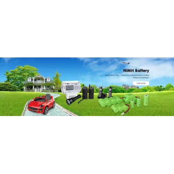 High Temperature Rechargeable Battery Cells for Emergency Lighting Ni-Mh C 4000mAh