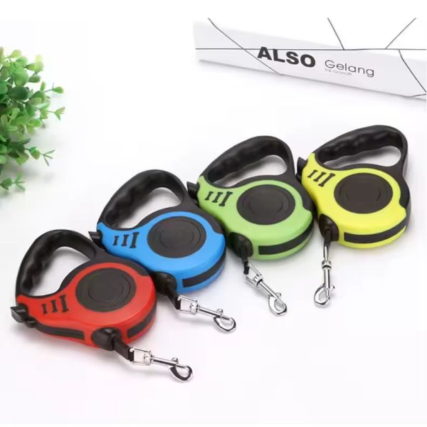 Personalized Retractable Dog Leads Nylon Extendable Dog Leashes For Dog Vest Leash