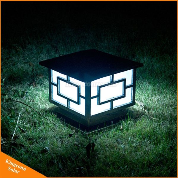 Solar Yard Bollard Light Solar Pillar Lamp Outdoor Light