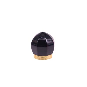 Customized Hanging Plating zinc Alloy 65g Zamak Perfume Caps
