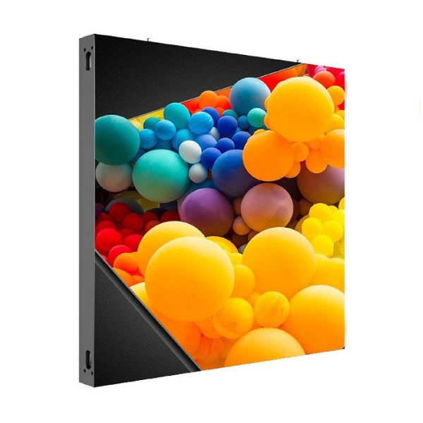 P5.71 Outdoor Fixed LED Display SMD2727 960x960mm 6000nits Black / White Cabinet