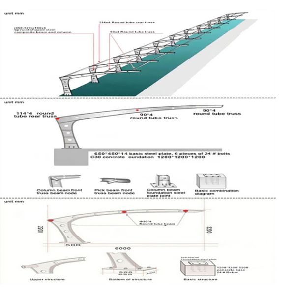 Water Proof And Fire Resistance Aluminum Pergola Carports for Garage Parking Solution