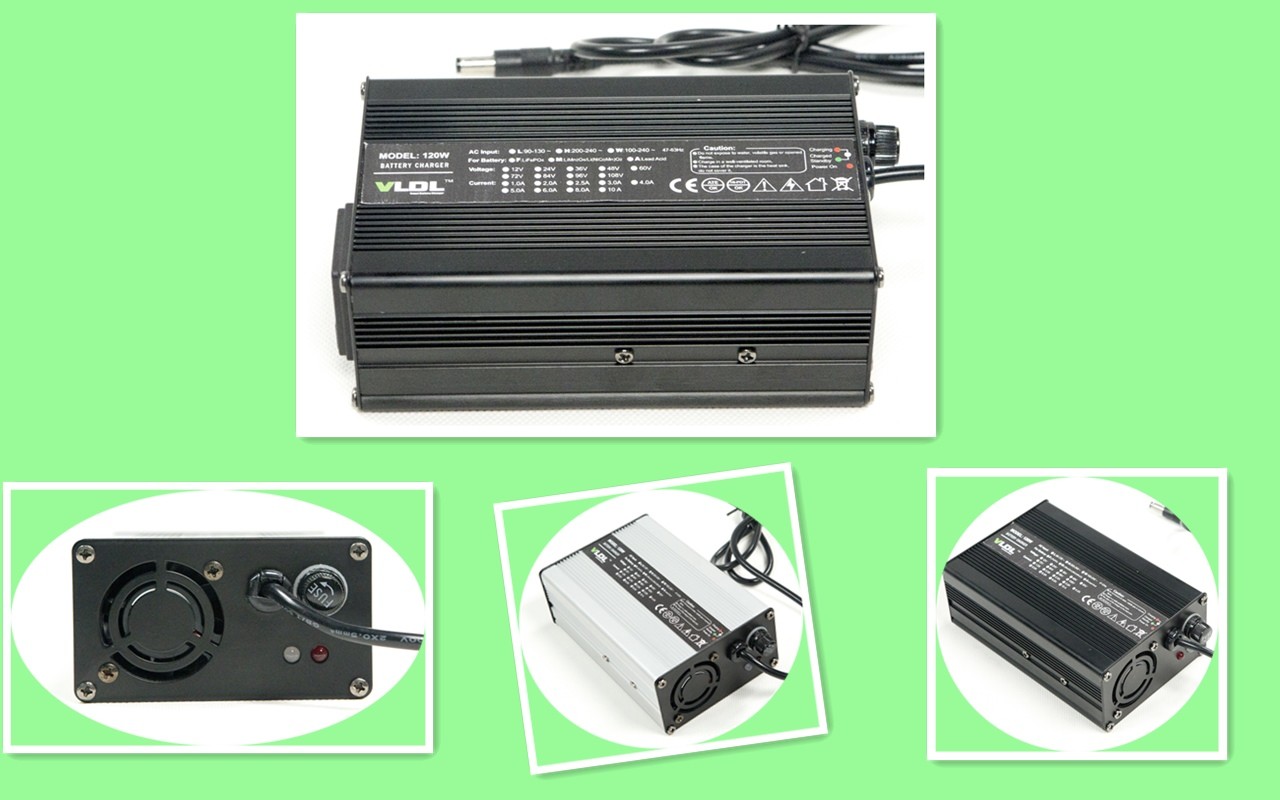 Quality Automatic Charging Electric Scooter Lithium Battery Charger With XLR Output Connector for sale