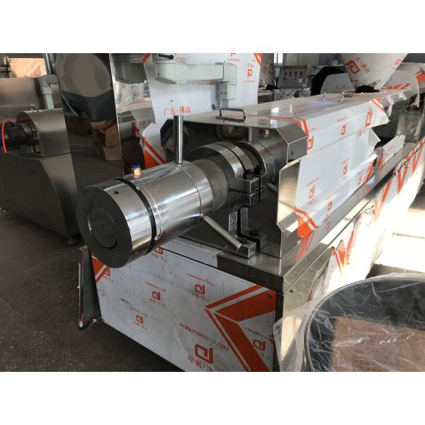 High Capacity Soybean Extruder Machine , Vegetarian Sausage Making Machine