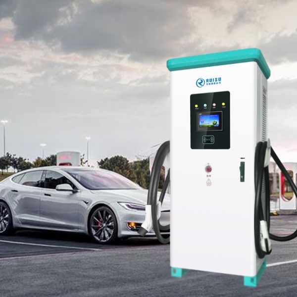 Floor Mounted 180kw EV Charger For Electric Vehicle Highway Charging