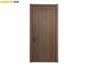China 40mm PVC Finished Solid Core MDF Flush Plain Wooden Door on sale