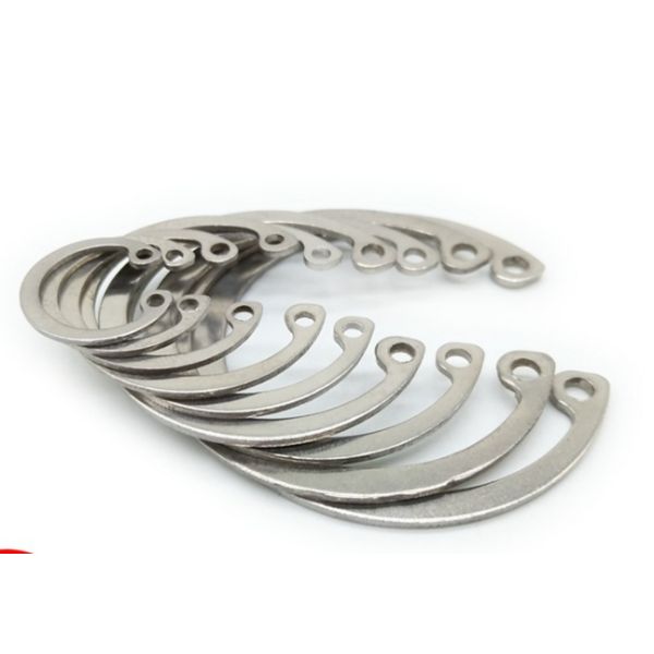 Standard Circlip for Hole JIS Standard External Tooth Style Size M3M4M5M6M8M10M12M14M16M240M18M20M22M24M27 Heavy Industry