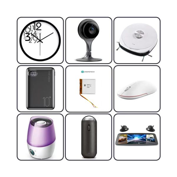 3.7V 850mAh Rechargeable Polymer Lithium Battery 902730 for GPS Digital Camera Charger