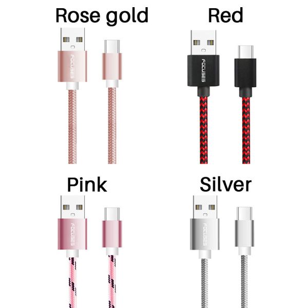 OEM 3m USB 2.0 Type C Cable Fast Charge Data Cable For Mobile Phone