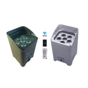 Buy cheap 6pcs 6-In-1 Wireless Remote Control Battery Charging Par Light TSA152 from wholesalers