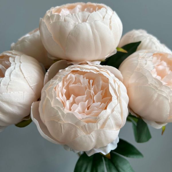 7-head core peony simulation bouquet wedding flower material peony peony wedding hall simulation flower