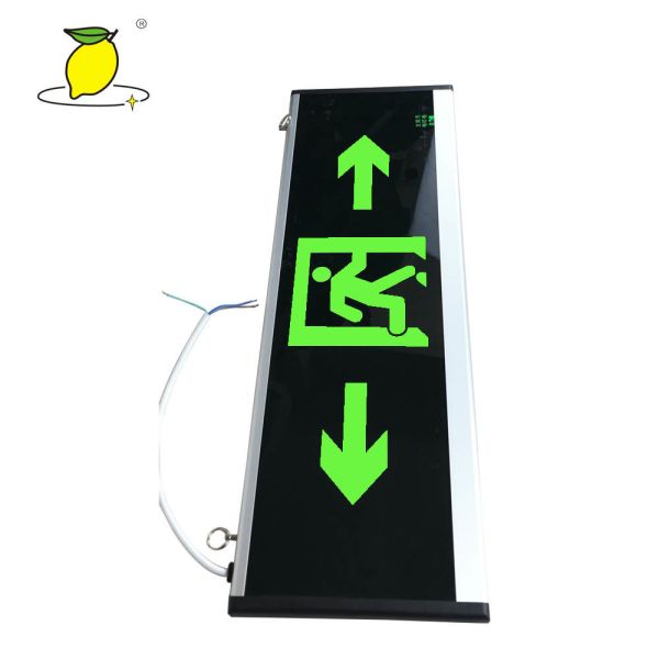 Professional Fluorescent Exit Sign Light Fixture For Metro Station