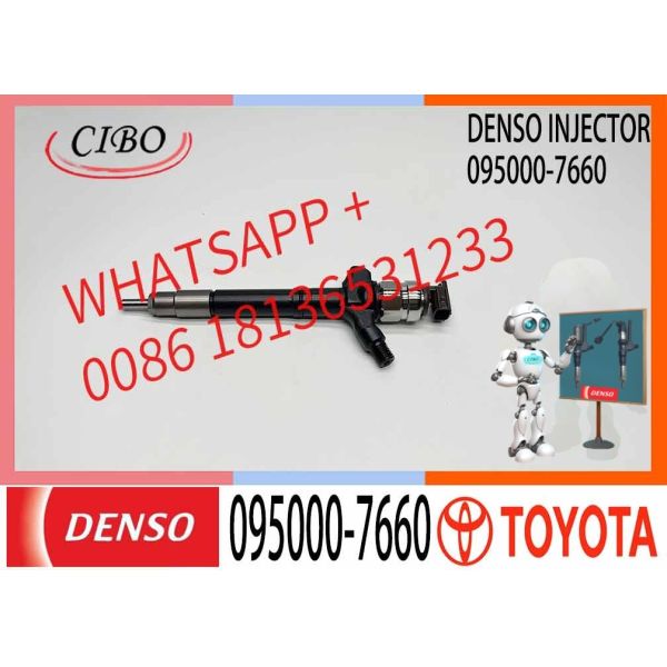 High Quality Standard Size Fuel Injector 095000-7660 23670-0R190 Truck Fuel Injectors