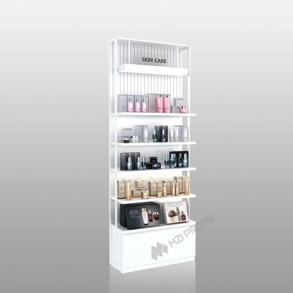 ZhMS-V6 Adjustable Light Source Skincare Display Cabinet with Soft Film Light Box