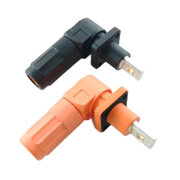 120A Battery Plug, High Current Angled Connector