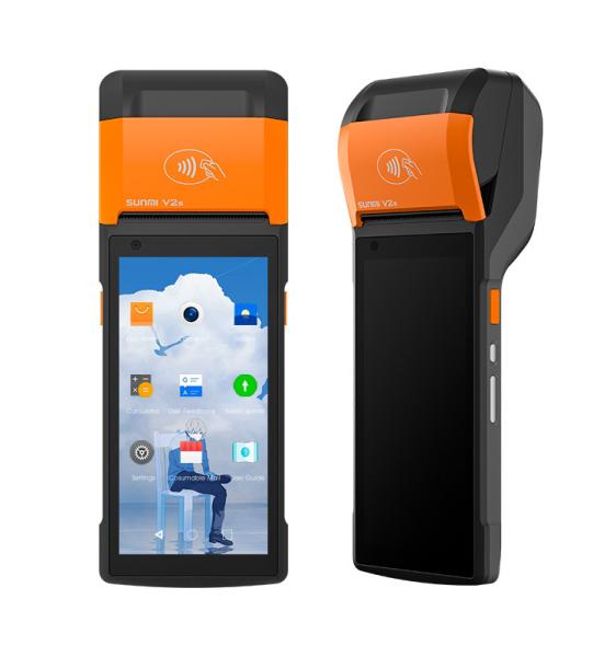 Quality GPS Multi Languages Handheld Payment Terminal With Integrated 2D Scanner for sale