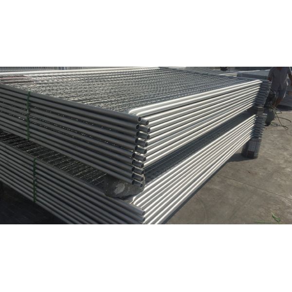 Customized 8x8 Temporary Steel Fence Panels Construction protection