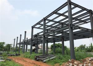 China Brick Wall Prefabricated Light Steel Structure Building For Office Easy Build wholesale