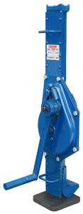 China Blue Painting 10T Mechanical Lifting Jacks For Transportation Equipment on sale