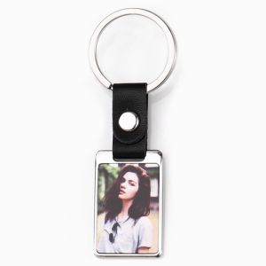 Custom Key Chains Key Promotion Gifts Blank Custom Logo Leather Strap Keychains