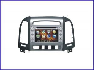 China double din dvd gps player radio TV 7&quot; car dvd for Hyundai Santa FE car dvd with gps wholesale