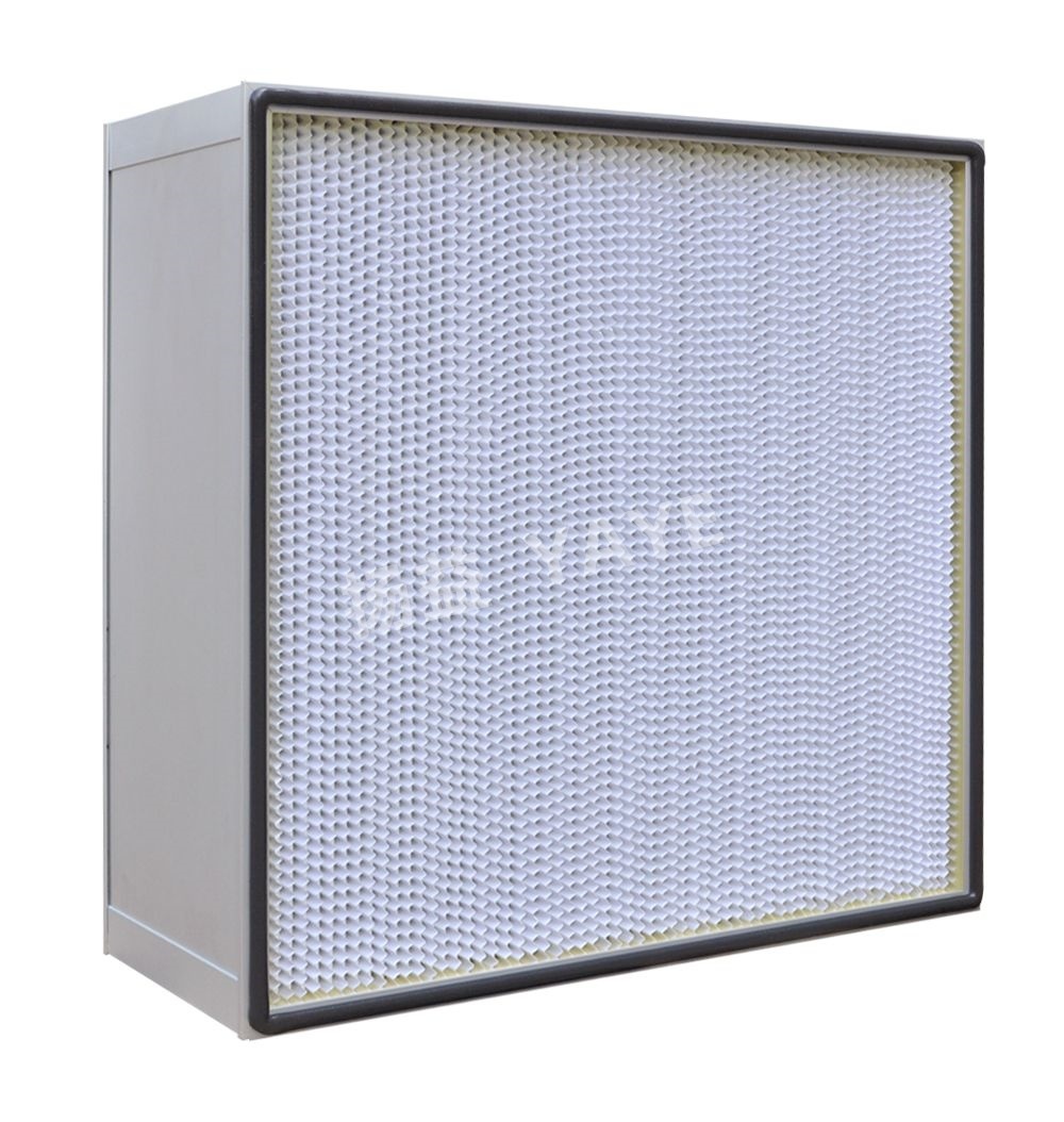 China 100-Level High-Efficiency Air Filter / Paper Partitioned High-Efficiency Air Filter wholesale