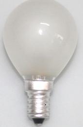 China Globe Traditional Incandescent Light Bulbs E14 25W Frosted Cover 12 LM / W wholesale