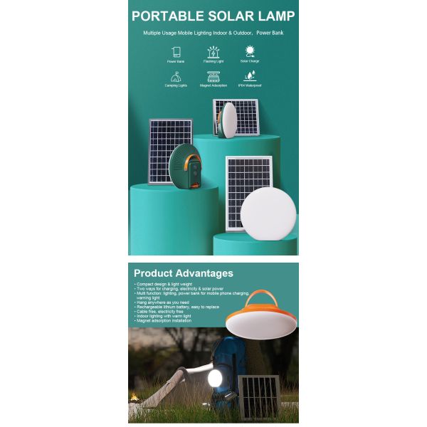 Electricity Charging Outdoor Solar Lamp IP66 Waterproof Energy LED Solar Lights