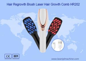 China 620nm 2 In 1 Usb Rechargeable Laser Hair Growth Comb wholesale