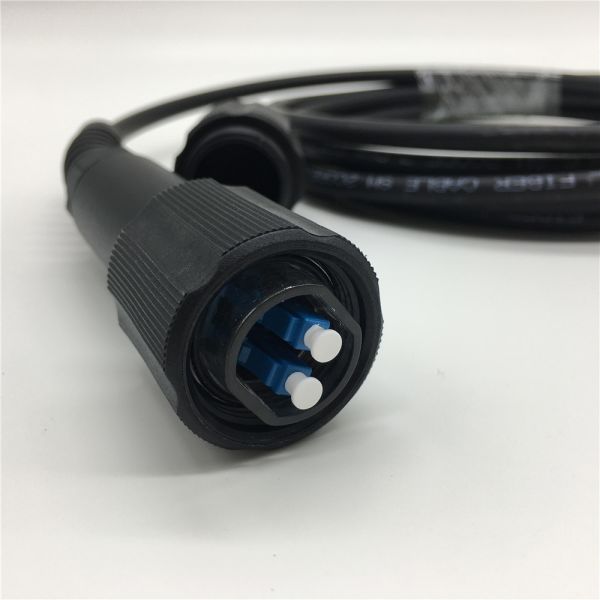 Ftta 2Fo DLC- PDLC Outdoor Tactical Armored PDLC Fiber Optic Patch Cord CPRI Cable Assembly