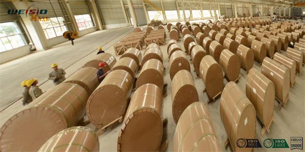 Construction Decoration Thin AA 1110 Cold Rolled Aluminium Coil With 1250mm Width