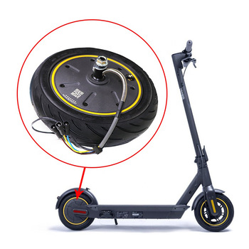 350W Electric Scooter Motor Kit with 10Inch Wheel Replacement Parts Engine Accessory for Max G30 Electric Scooter