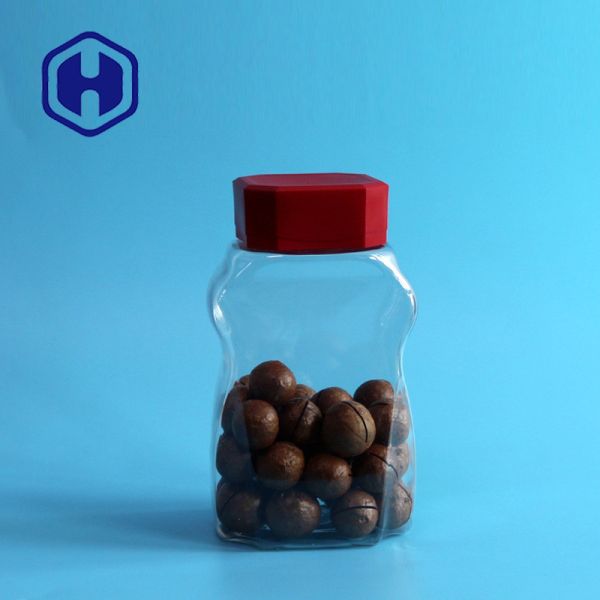 Quality 850ml Unique Bpa Free Plastic Packaging Jar For Coffee Powder for sale