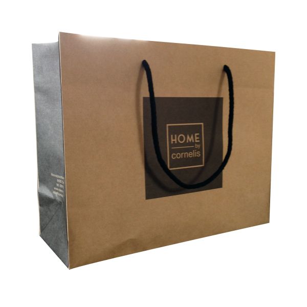 2016 High Quality Recyclable Custom Printed Kraft Paper Bag