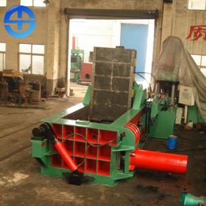 China 60-80 TPD Bale Size 500*500mm Metal Scrap Baling Press Machine wholesale