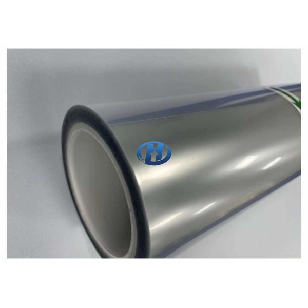 36 μm Clear PET Silica Gel Coating Film for Metal Plastic Glass in 3C industries