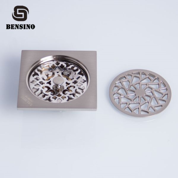 Hotel Rectangle 604S Bathroom Floor Drain Strainer