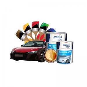 China Easy To Fill Smooth Auto Body Filler Carbon Fibre Reinforced Polyester Putty on sale