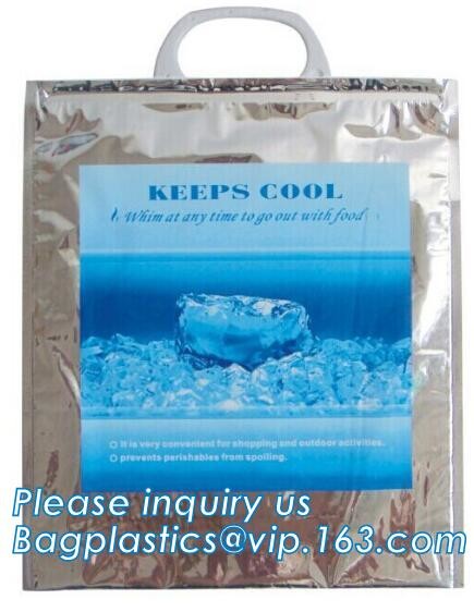 thermal large ice cooler bag/insulated aluminium foil 600D polyester lunch picnic cooler bags,picnic lunch aluminum insu