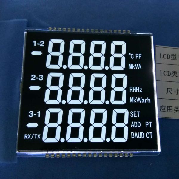Customize 7 Segment Lcd Display , OEM ODM Customized VA Lcd Display